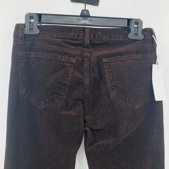 J Brand Brown Corduroy Bell Bottoms NWT Sz 24 - Picture 5 of 9